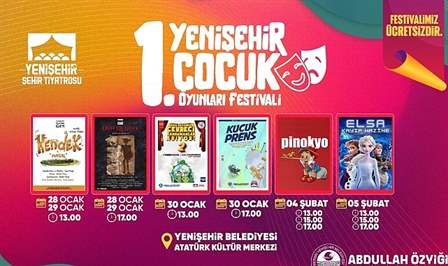 Mersin Yenişehir Belediyesi, çocukların yarıyıl tatilini keyifli geçirmelerini sağlamak ve