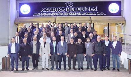 Kandıra Belediye Başkanı Adnan Turan, İDEBİR (İnsani Değerler Birliği) Başkanı