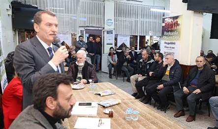 Başkanla Akşam Çayı programında Veliefendi Mahallesi’ne konuk olan Zeytinburnu Belediye