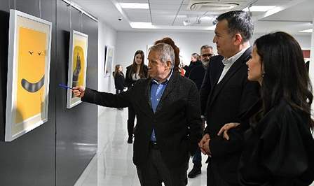Mersin Yenişehir Belediyesi, dünyaca ünlü ressam ve grafik sanatçısı Gürbüz
