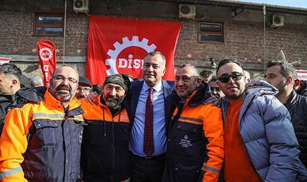 Çankaya Belediyesi iştiraki ÇANPAŞ ile 1958 ÇANPAŞ çalışanının örgütlü olduğu