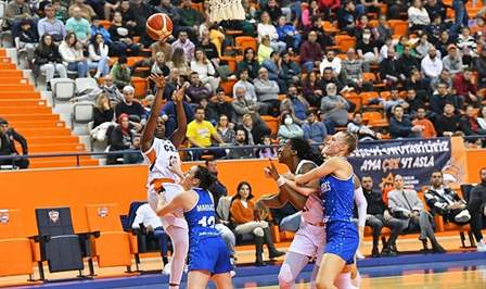 Çukurova Basketbol Kulübü(ÇBK) Mersin Yenişehir Belediyesi, Euroleague Women’da İtalya ekibi