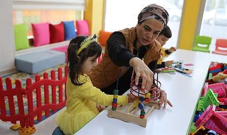 Antalya Büyükşehir Belediyesi Kitap ve Oyuncak Kütüphanesi çocukların gözdesi oldu.
