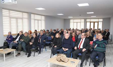 Edremit Belediyesi Atatürk Gençlik Merkezi'nde düzenlenen “Mübadelenin 100. Yılında Kültür,
