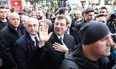 İstanbul Büyükşehir Belediye Başkanı Ekrem İmamoğlu sürdürdüğü yurt gezileri kapsamında