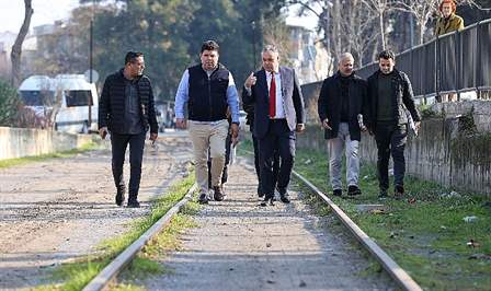 BUCA’nın nostaljik değerlerinden biri olan eski tren yolu hattı turizme