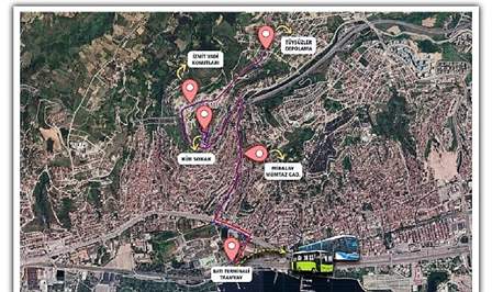 Batı Terminali ile Gültepe arasında hizmet verecek hat 45 pazartesi