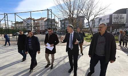 Bir yandan yeni sosyal donatı alanları üreten İnegöl Belediyesi, bir