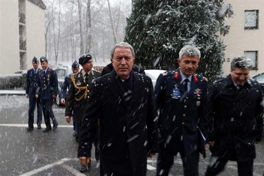 Millî Savunma Bakanı Hulusi Akar, Ramstein Hava Üssünde gerçekleştirilen "Ukrayna