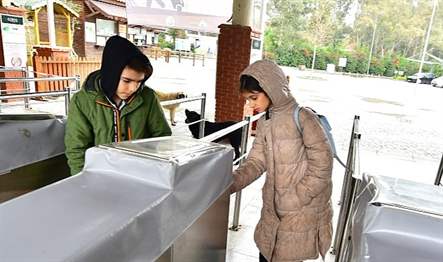 İzmir Büyükşehir Belediyesi’nin Çiğli’deki Doğal Yaşam Parkı’na jetonla giriş uygulaması