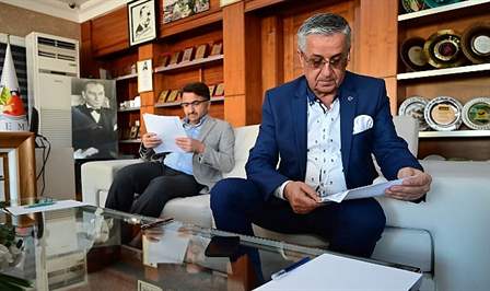 Kemer Belediye Başkanı Necati Topaloğlu’nun İngiltere'nin başkenti Londra'da düzenlenen World