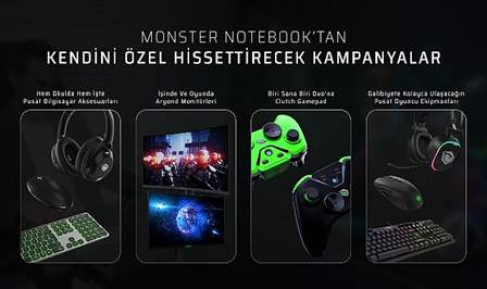 Monster Notebook, tüm kullanıcıların ihtiyaçlarına yönelik yeni ara tatil kampanyasını