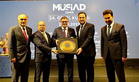 MÜSİAD İzmir Şubesi’nin 24. Olağan Genel Kurul Toplantısı’nda MÜSİAD İzmir