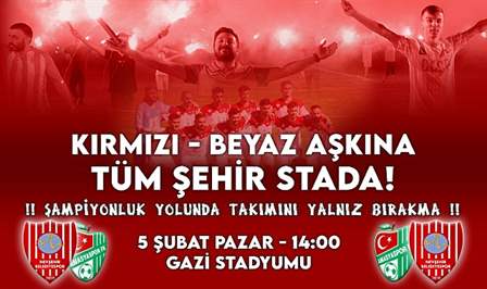Nevşehir Belediyespor Yönetim Kurulu tarafından, Amasyaspor maçı öncesi taraftarına omuz