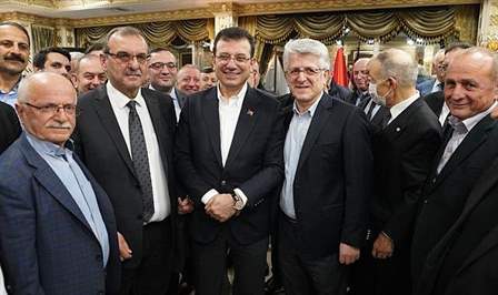 İBB Başkanı Ekrem İmamoğlu, Of-Hayrat Kültür ve Yardımlaşma Derneği üyeleriyle