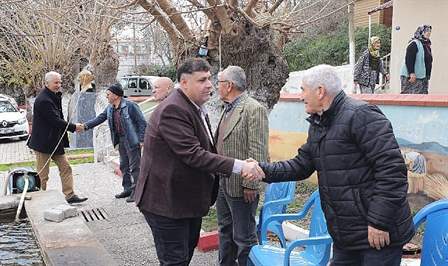 Menderes Belediye Başkan V. Erkan Özkan, CHP Menderes İlçe Başkanlığı