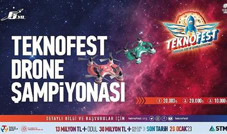 Gökyüzünün en hızlısı benim diyorsan TEKNOFEST Drone Şampiyonası seni bekliyor.