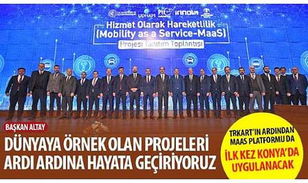 Konya Büyükşehir Belediyesi ile PTT Teknoloji A.Ş arasında Türkiye’de ilk