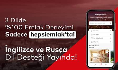 Emlak alım, satım ve kiralama işlemlerinin online adresi olan hepsiemlak,