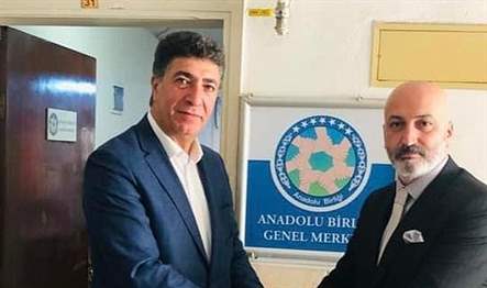 AK Parti Bornova İlçe Başkanı Veysel Güldoğan, Anadolu Birliği’ne ziyarette