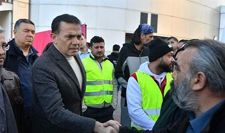 Mersin Yenişehir Belediyesinin depremzedeler için başlattığı yardım kampanyasına destek vermek