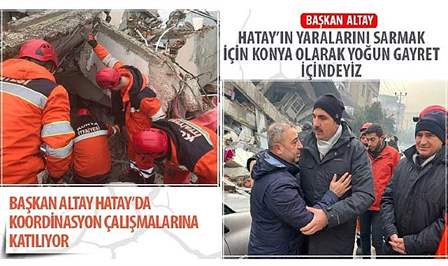 Konya Büyükşehir Belediye Başkanı Uğur İbrahim Altay, tüm ülkeyi yasa