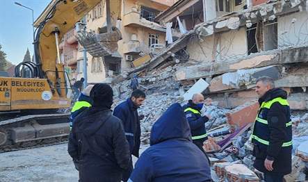 Kahramanmaraş’ta meydana gelen deprem felaketinin ardından deprem bölgesine 75 personeli