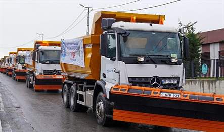 Meteorolojinin İstanbul genelinde kar yağışı uyarısı vermesi üzerine harekete geçen