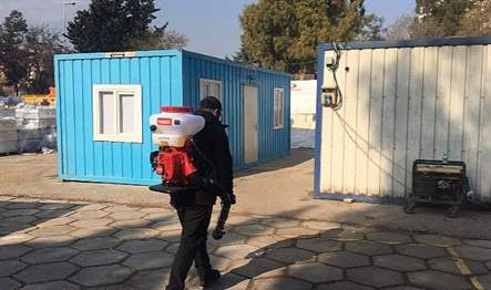 Deprem felaketinin yaşandığı bölgelerde Kocaeli Büyükşehir Belediyesi tarafından kemirgen mücadelesi