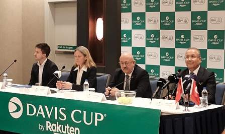 A Milli Erkek Tenis Takımı’nın Slovenya ile oynayacağı Davis Cup’ta