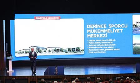 Büyükşehir’in düzenlediği Derince’deki Gençlik ve Sporcu Eğitim Merkezinin yapım ihalesine