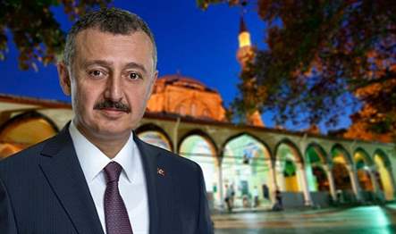Büyükşehir Belediye Başkanı Tahir Büyükakın, Miraç Kandili sebebi ile bir