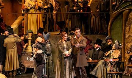 İstanbul Devlet Opera ve Balesi’nin sahnelediği “La Bohème” Operası, 4