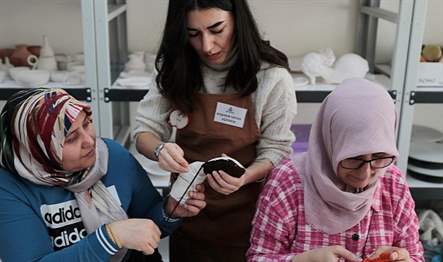 Nevşehir Belediyesi Kadın ve Aile Hizmetleri Müdürlüğü eğitmenleri ve kursiyerleri,