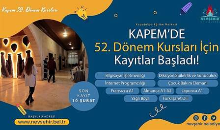 Nevşehir Belediyesi Gençlik ve Spor Hizmetleri Müdürlüğü bünyesinde faaliyetlerini sürdüren