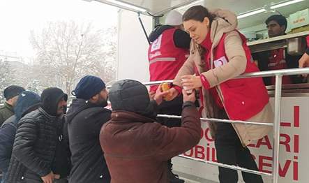 Kahramanmaraş merkezli olarak meydana gelen depremin hemen ardından ekiplerini bölgeye