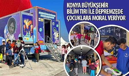 Öğrencilerin bilime olan merakını artırmak amacıyla Konya Büyükşehir Belediyesi Konya