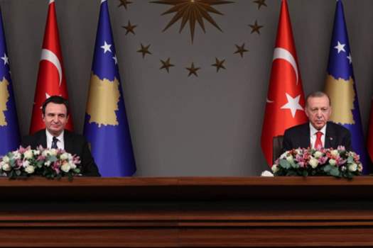 Cumhurbaşkanı Recep Tayyip Erdoğan, davetine icabetle Türkiye'ye çalışma ziyaretinde bulunan