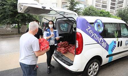 Zeytin Dalı Projesi ile her ay 6200 aileye destek veriyoruz.