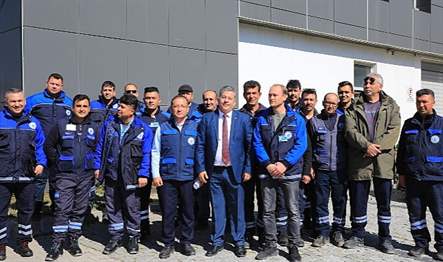 Muğla Büyükşehir Belediyesi deprem bölgesinde zarar gören altyapı sistemlerinin tamiratı