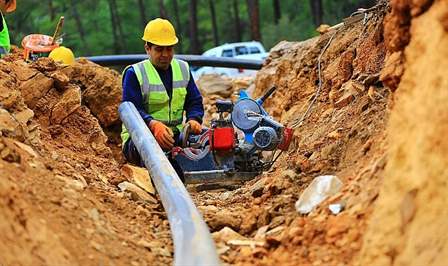 Muğla Büyükşehir Belediyesi Menteşe Düğerek Mahallesinin altyapısını güçlendirmek için kanalizasyon