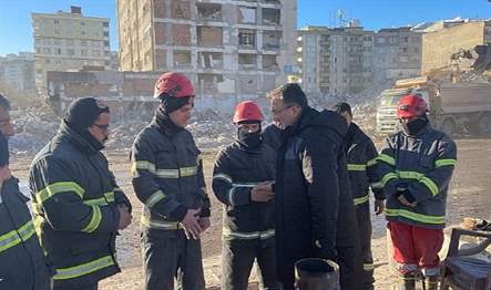 Nevşehir Belediye Başkanı Dr. Mehmet Savran, depremin ardından arama kurtarma