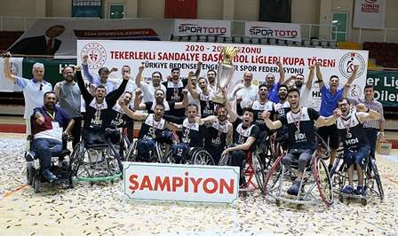 Tekerlekli sandalye basketbolunda en son 15 yıl önce bir Avrupa