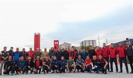 AKKUYU NÜKLEER Yangın Güvenlik Birimi çalışanları, Mersin Büyükşehir Belediyesi İtfaiye