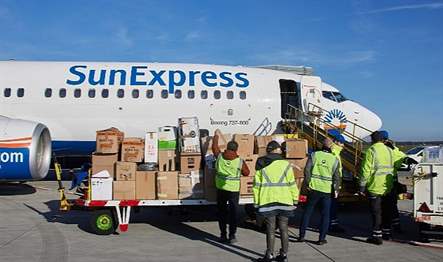 Almanya ile Türkiye arasında SunExpress öncülüğünde kurulan hava köprüsü kapsamında