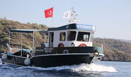 Muğla Büyükşehir Belediyesi denizlerin daha temiz kalması için 7 atık
