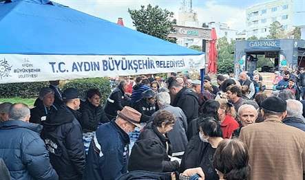 Aydın Büyükşehir Belediyesi, Berat Kandili dolayısıyla Aydın genelinde çeşitli noktalarda