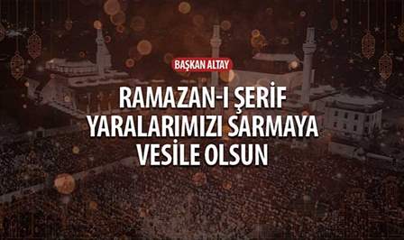 Konya Büyükşehir Belediye Başkanı Uğur İbrahim Altay, Ramazan-ı Şerif’in tüm