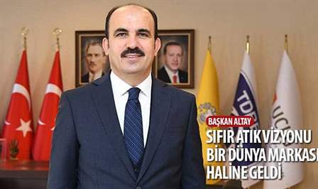 Konya Büyükşehir Belediye Başkanı Uğur İbrahim Altay, Cumhurbaşkanı Recep Tayyip