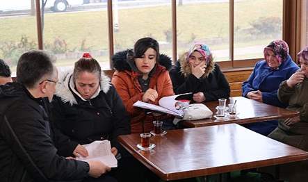 Nevşehir Belediye Başkanı Dr. Mehmet Savran, Bekdik Mahallesi sakinleri ile